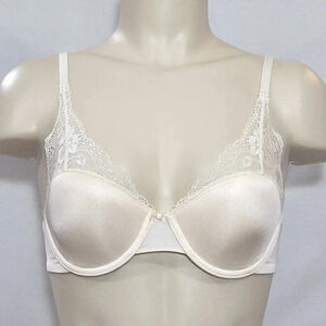 34B Lily Of France Extreme Lacy‎ Looks Lined UW Bra Ivory NWT